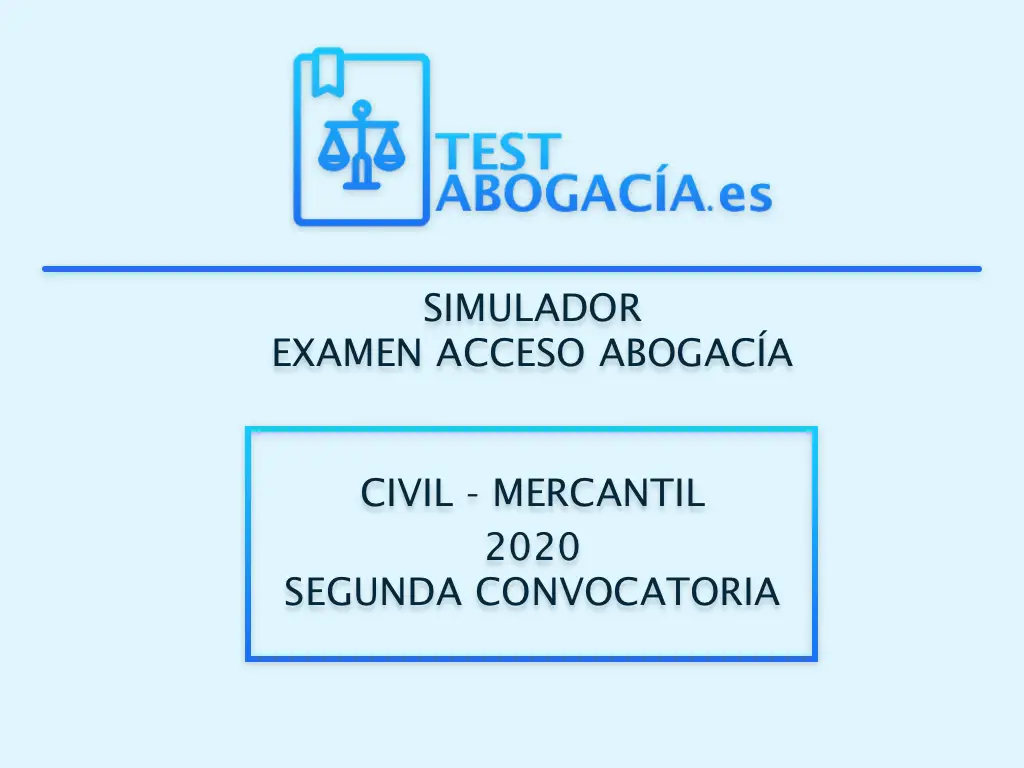 civil 2020 segunda convocatoria
